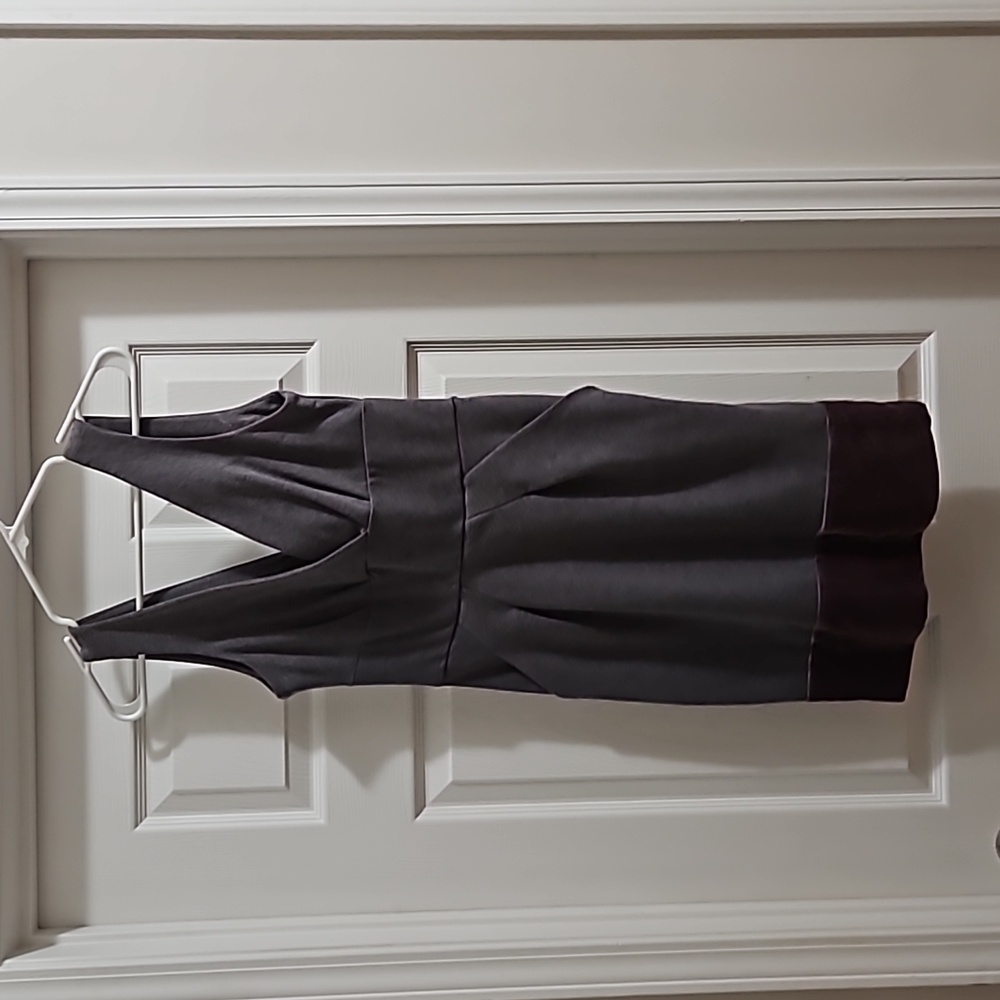 BCBG velvet trim dress 4